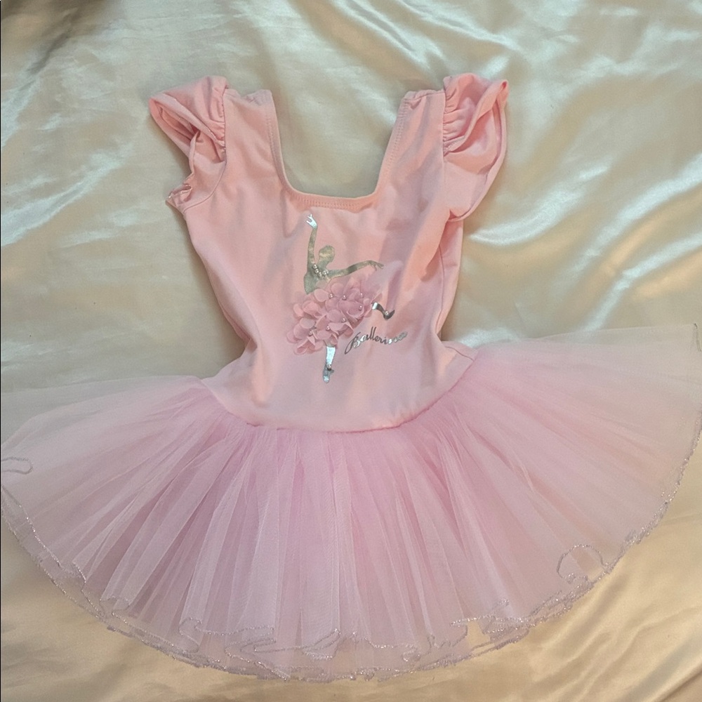 2 Bundled hot pink ballet & Pink Ballet Tutu Dress 
Both same size for 4 yr